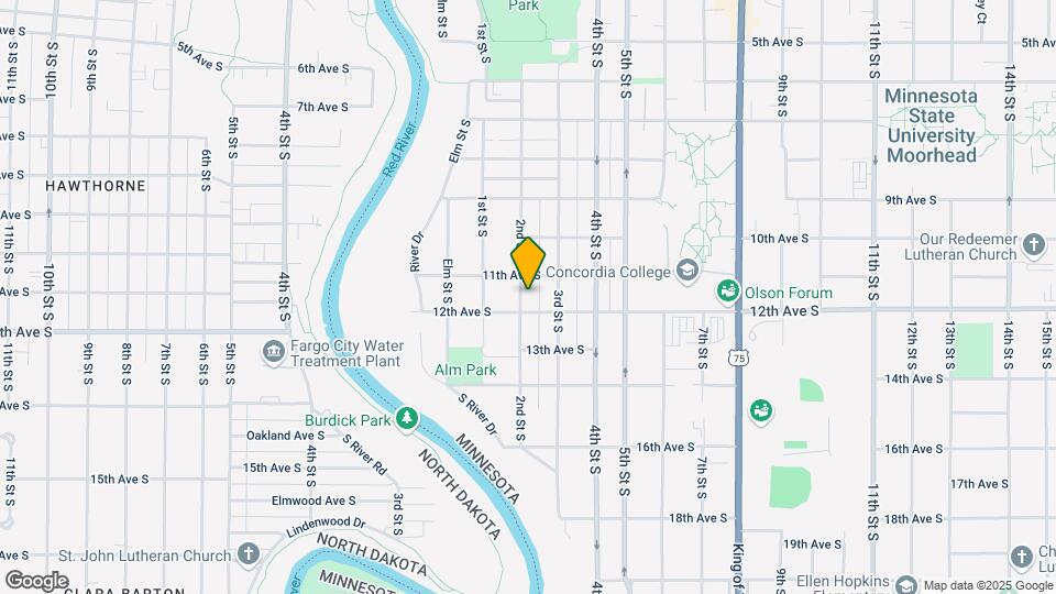 1116 2nd St S Map and Location Details