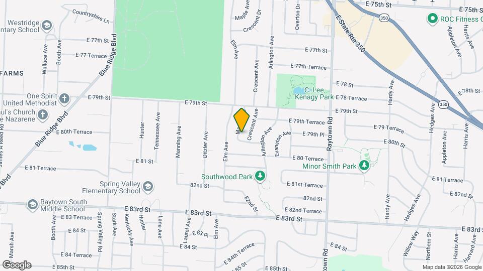 7917 Maple Ave Map and Location Details