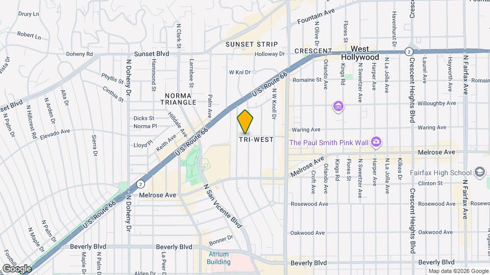 8708 Sherwood Dr Map and Location Details