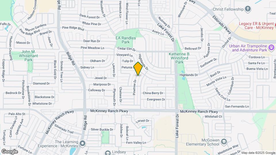 3713 Pinetree Dr Map and Location Details