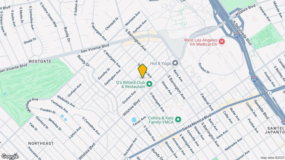 11833 Goshen Ave Mapa y Detalles de la Ubicación