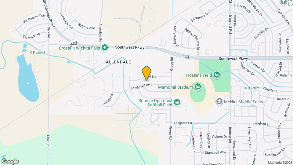 6030 Sandy Hill Blvd Map and Location Details