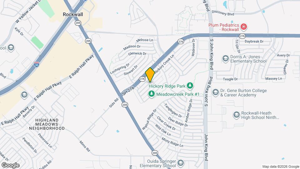 1464 Greenbrook Dr Map and Location Details