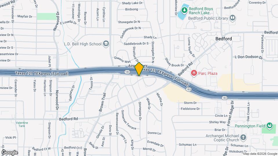 258 Somerset Terrace Map and Location Details