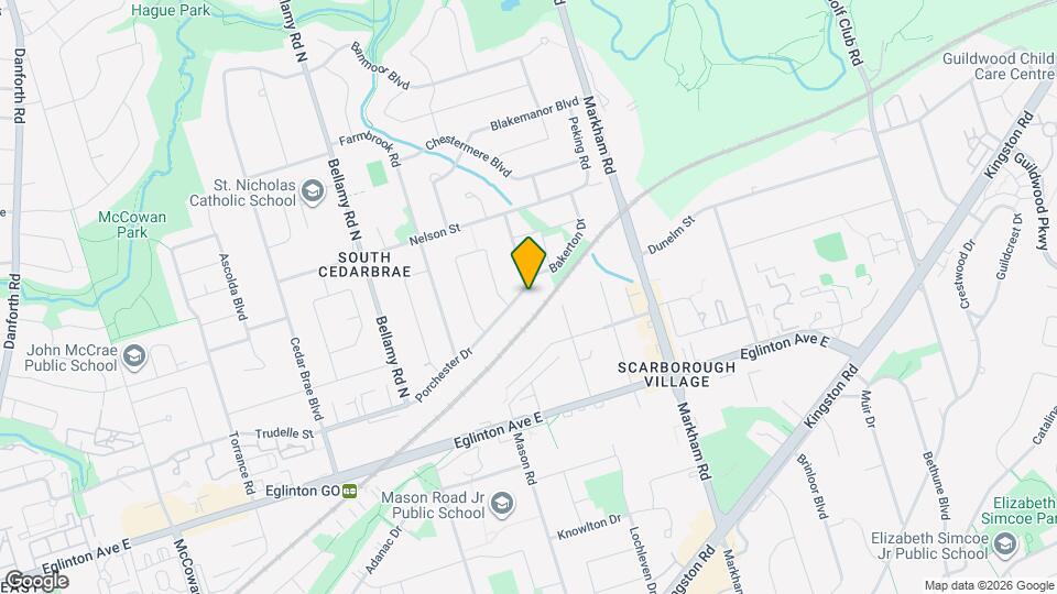 115 Porchester Dr Map and Location Details