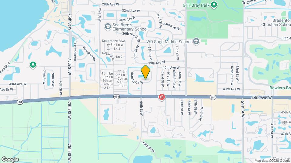 4112 66th St Cir W Mapa y Detalles de la Ubicación