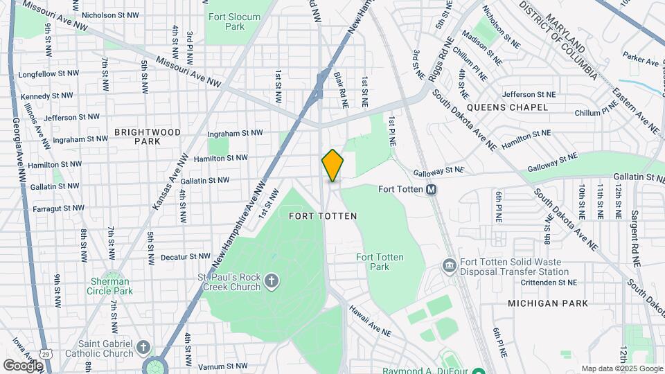 5020 Rock Creek Church Rd NE Map and Location Details