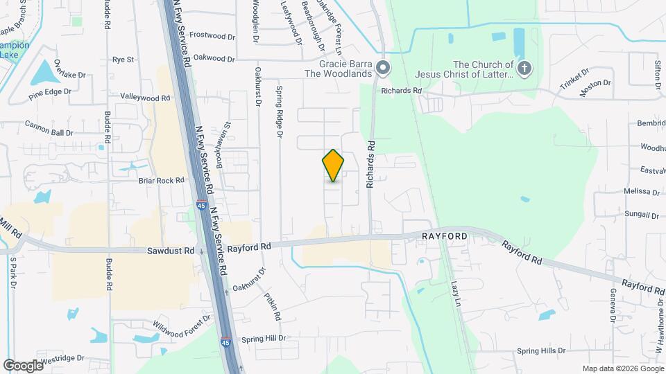 511 Elm Ridge Dr Mapa y Detalles de la Ubicación