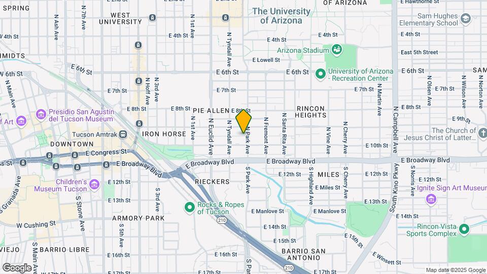 940 E Florita St Map and Location Details