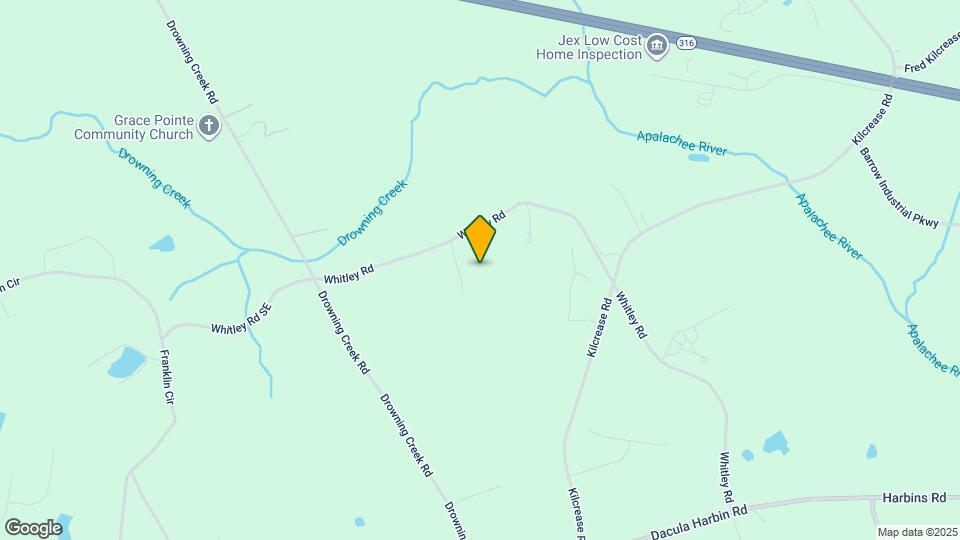 1695 Whitley Rd Map and Location Details