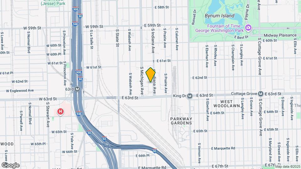 6216 S Indiana Ave Map and Location Details