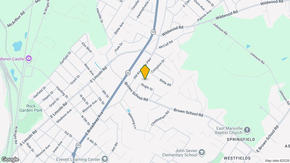 310 Bogle St Map and Location Details