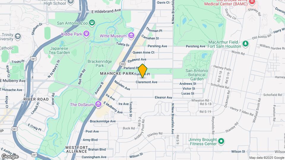 215 Claremont Ave Map and Location Details