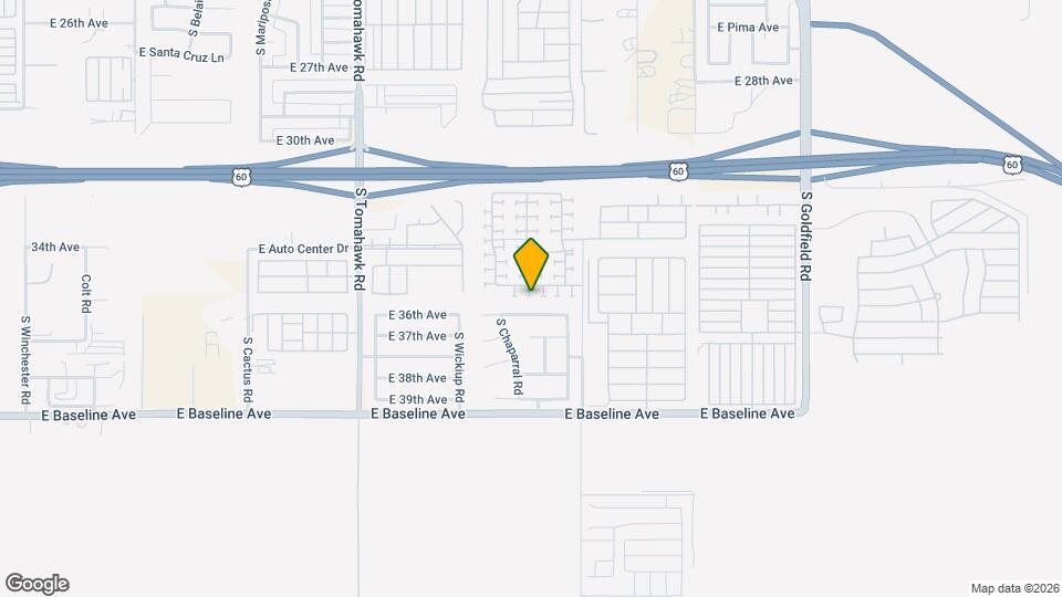 2217 E 35th Ave Mapa y Detalles de la Ubicación