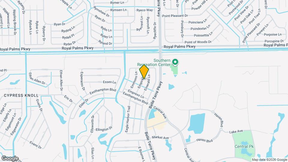14 Empire Ln Map and Location Details