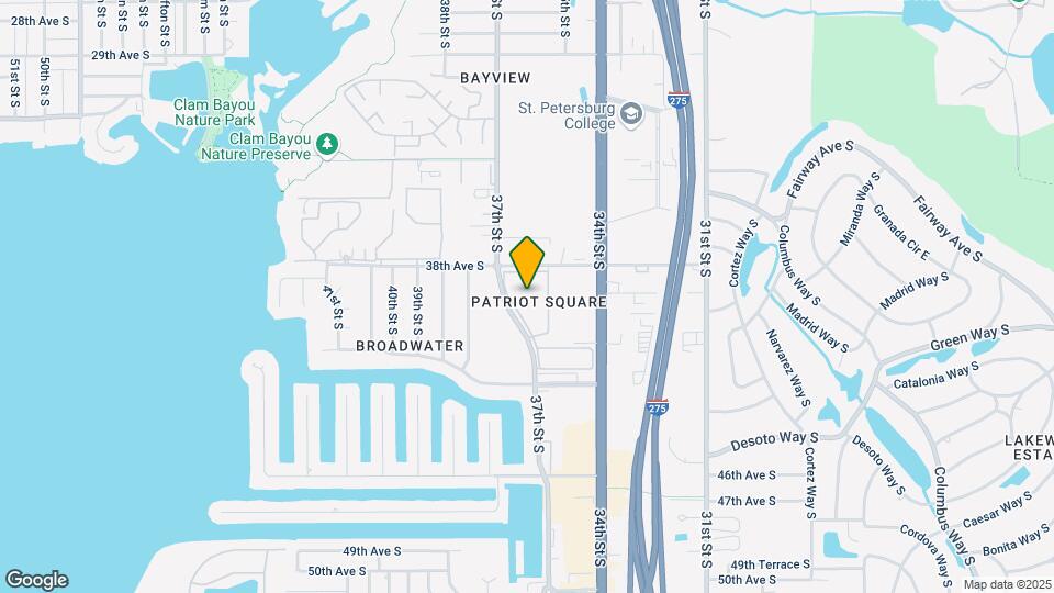 3580 38th Ave S Map and Location Details