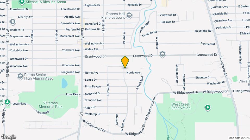 2830 Norris Ave Map and Location Details