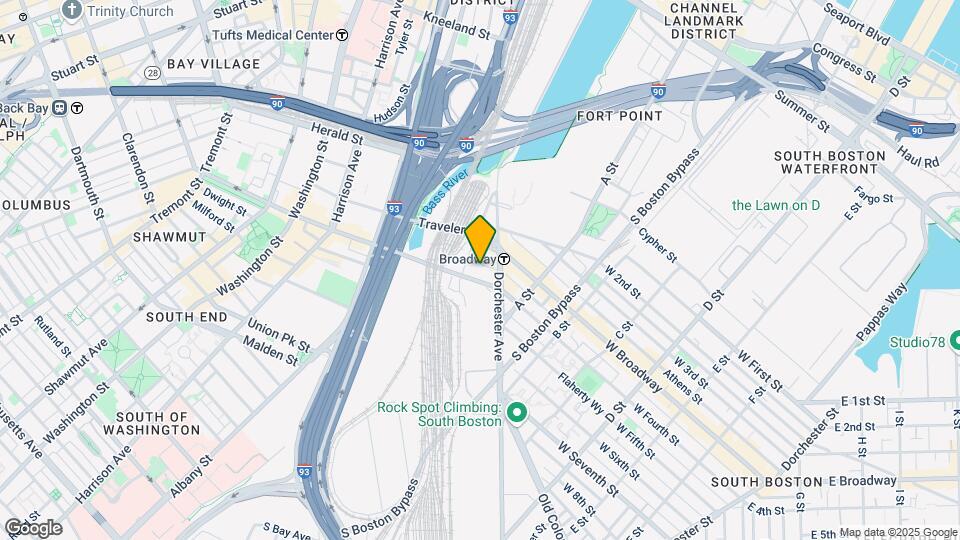 9 W Broadway, Unit 1 Map and Location Details
