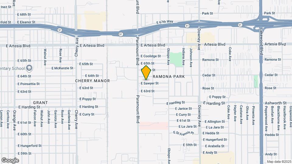 2907 E Sawyer St, Unit A Map and Location Details