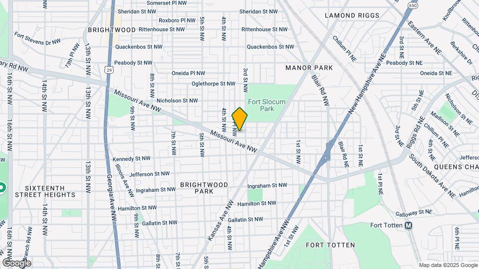 311 Longfellow St NW, Unit B Mapa y Detalles de la Ubicación