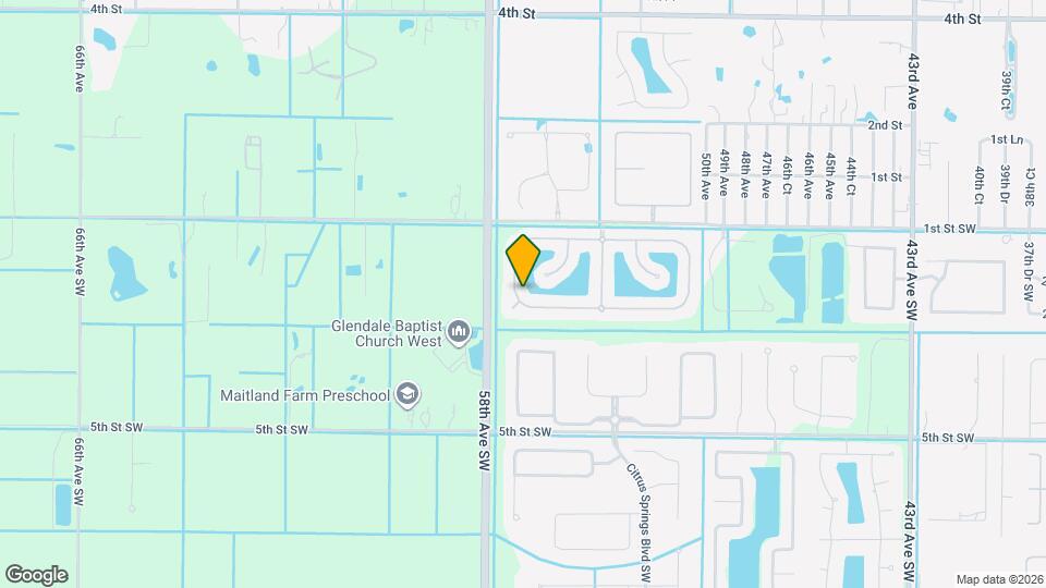 5626 West 1st Square SW Map and Location Details