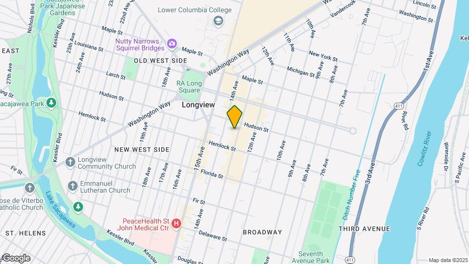 1249 Commerce Ave Map and Location Details