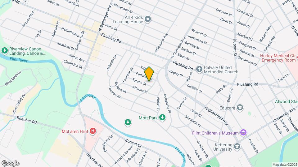 2512 Tyrone St Mapa y Detalles de la Ubicación