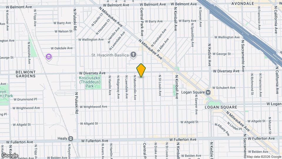 2730 N Central Park Ave, Unit J06P Mapa y Detalles de la Ubicación