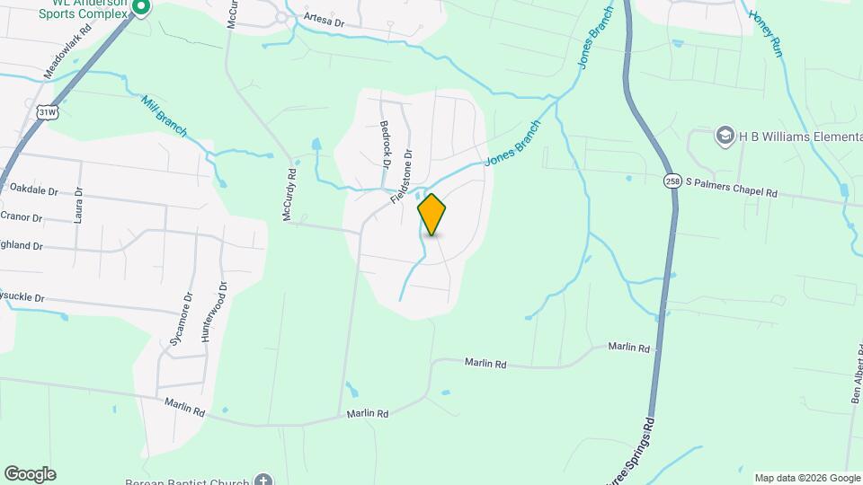 200 Bexley Way Mapa y Detalles de la Ubicación