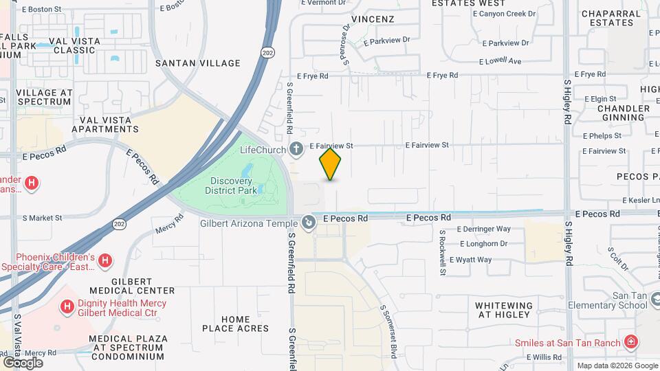 3122 S Penrose Ct, Unit 1701 Map and Location Details