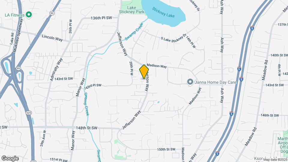 1819 143rd Pl SW Map and Location Details