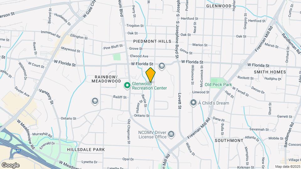 1702 J Ave Mapa y Detalles de la Ubicación