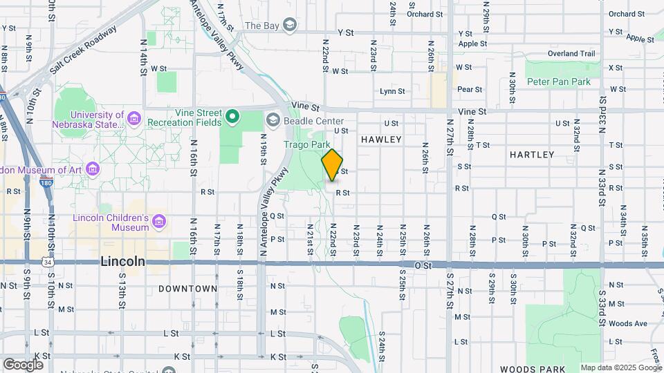 2212 R St Map and Location Details
