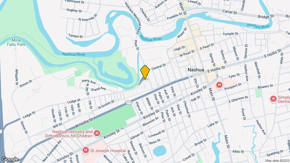 34 Willow St, Unit Unit 1 Map and Location Details