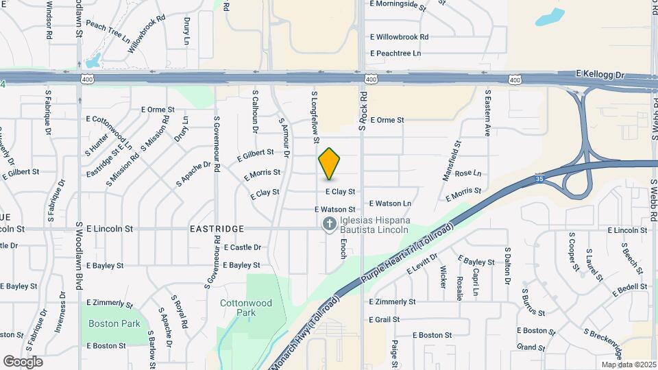 7720 E Clay St Map and Location Details