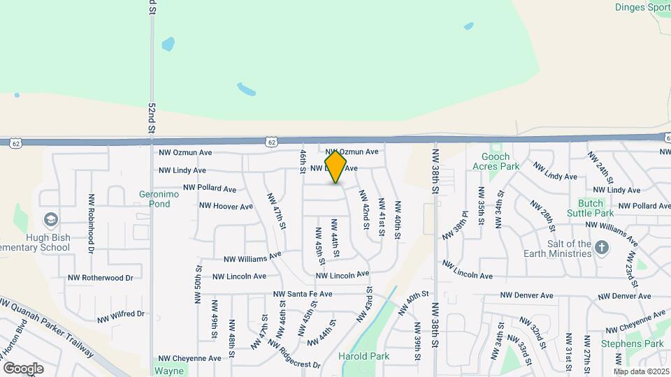 4304 NW Pollard Ave Map and Location Details