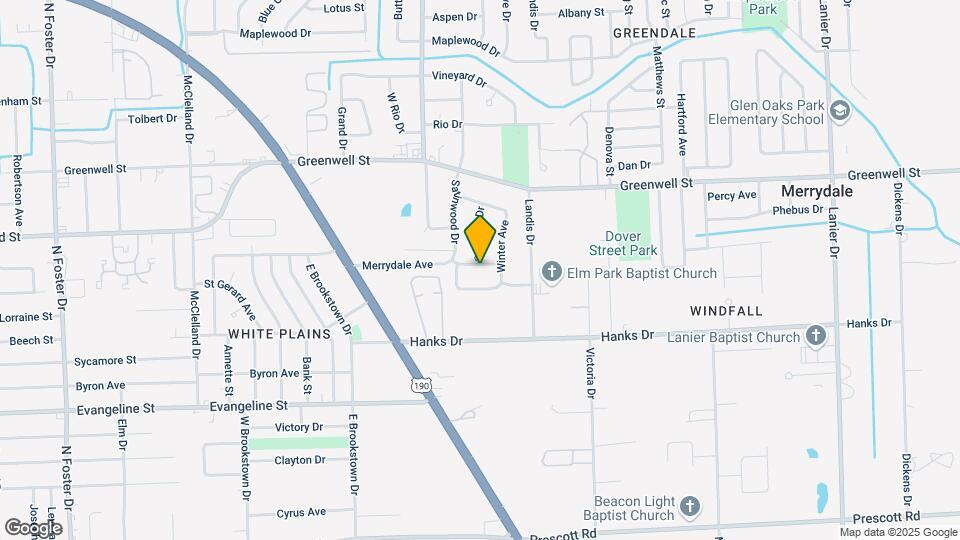 6822 Merrydale Ave Map and Location Details