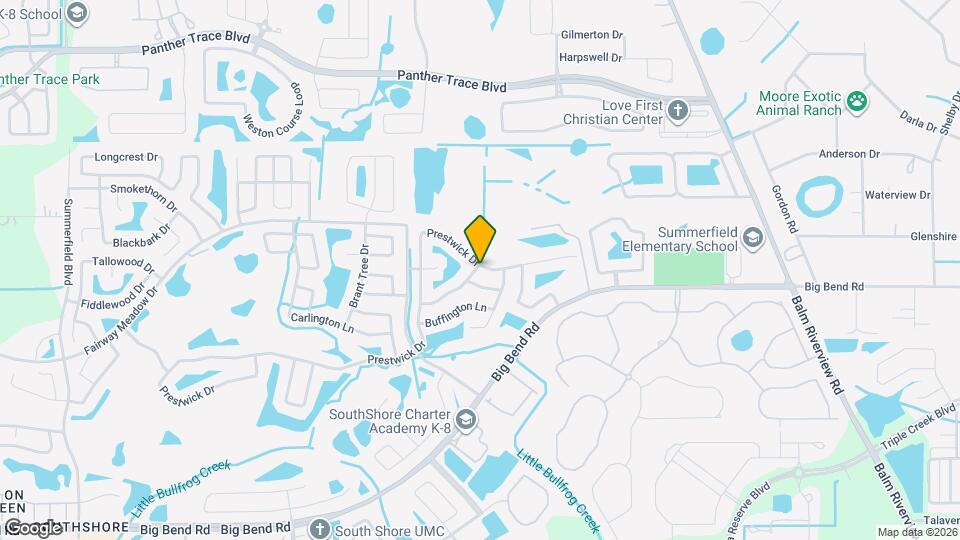 13403 Prestwick Dr Mapa y Detalles de la Ubicación