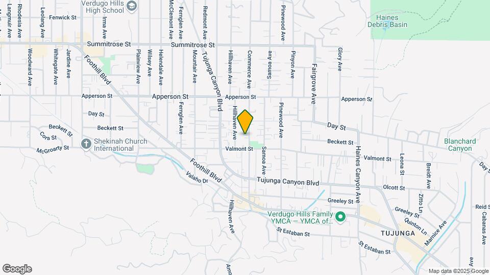 10129 Commerce Ave Mapa y Detalles de la Ubicación