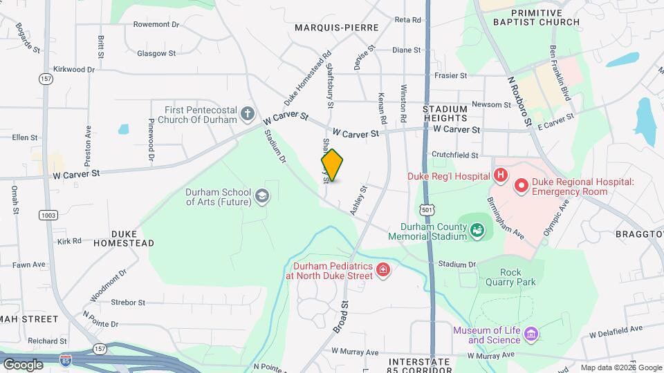 2716 Shaftsbury St Map and Location Details