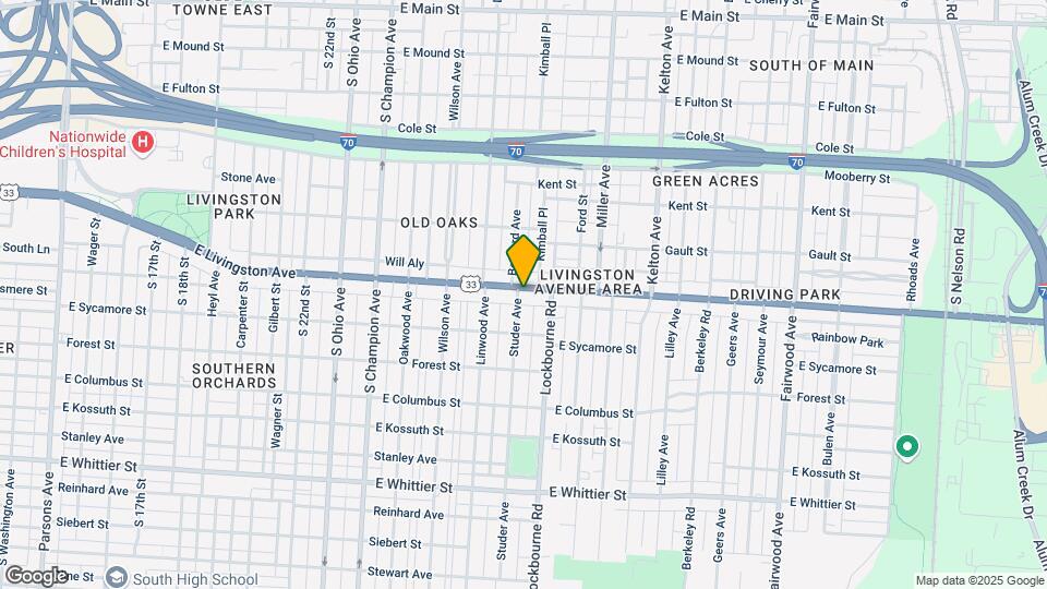 824 Studer Ave Map and Location Details