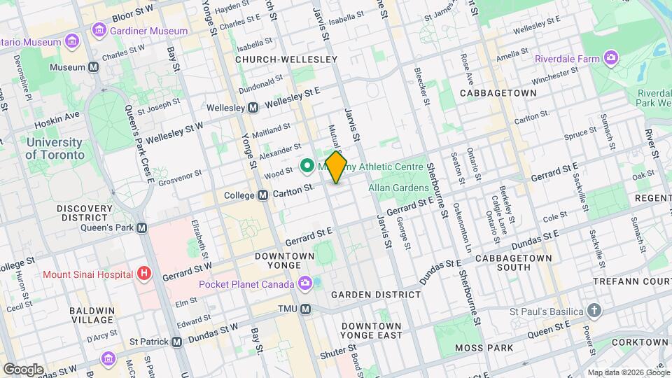 96 Granby St, Unit 417 Map and Location Details