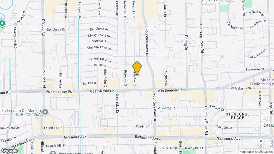 2525 Nantucket Dr Map and Location Details