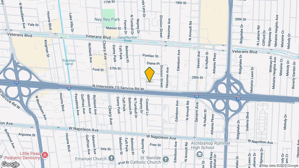 3737 Saratoga Dr Map and Location Details