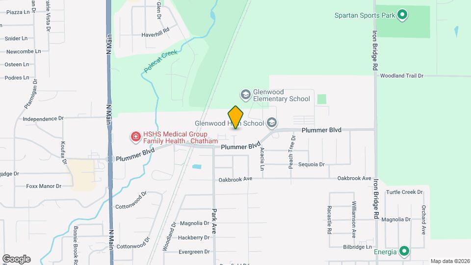 1218 Hawthorn Ct Map and Location Details