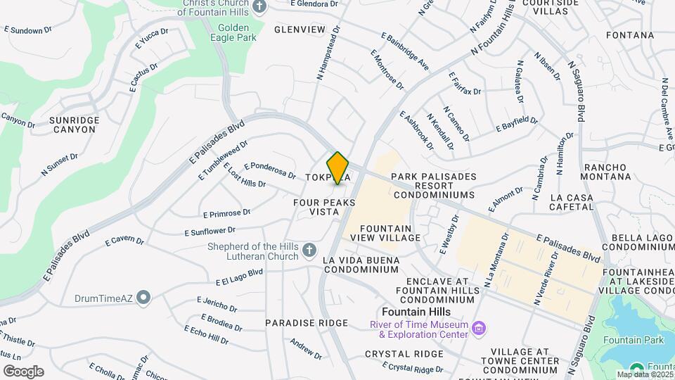 13700 Fountain Hills Blvd Map and Location Details