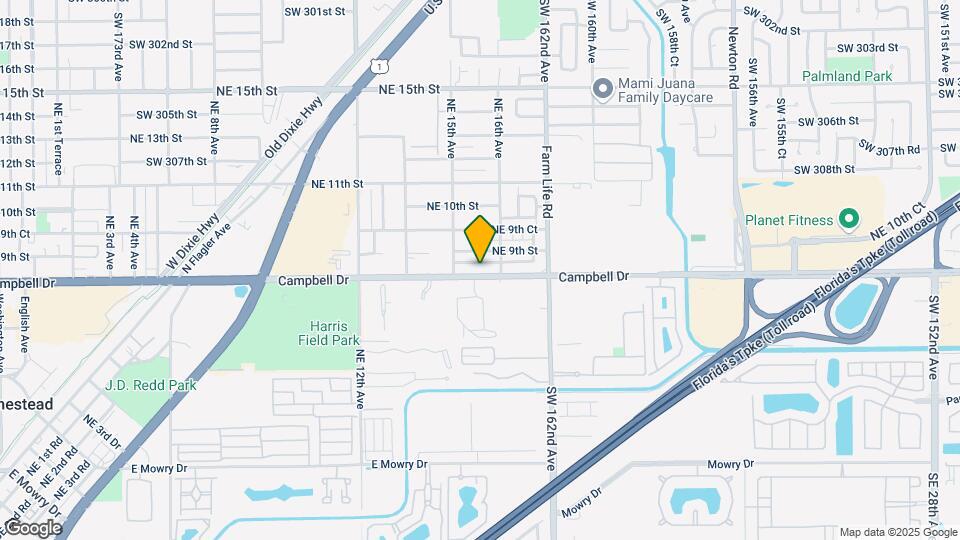 1551 NE 8th St Map and Location Details