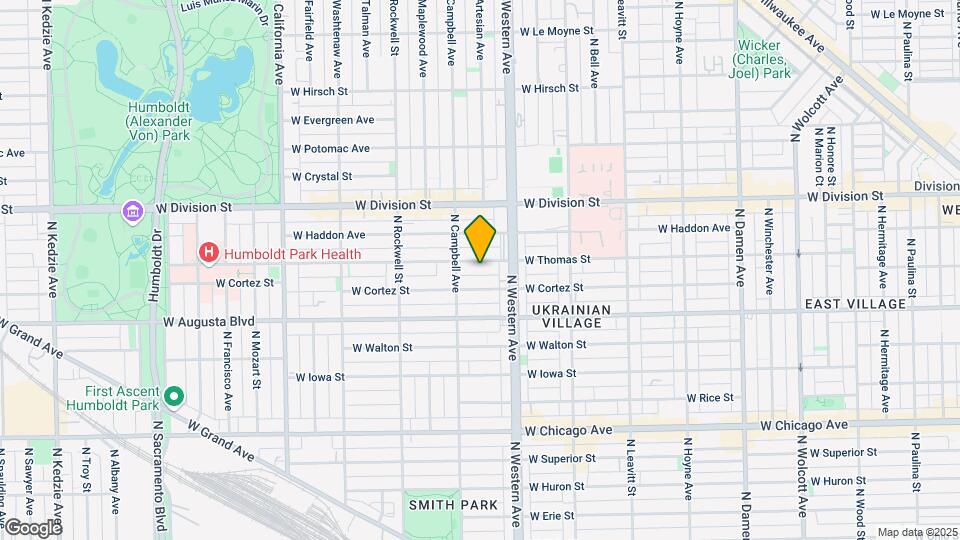 2435 W Thomas St Map and Location Details