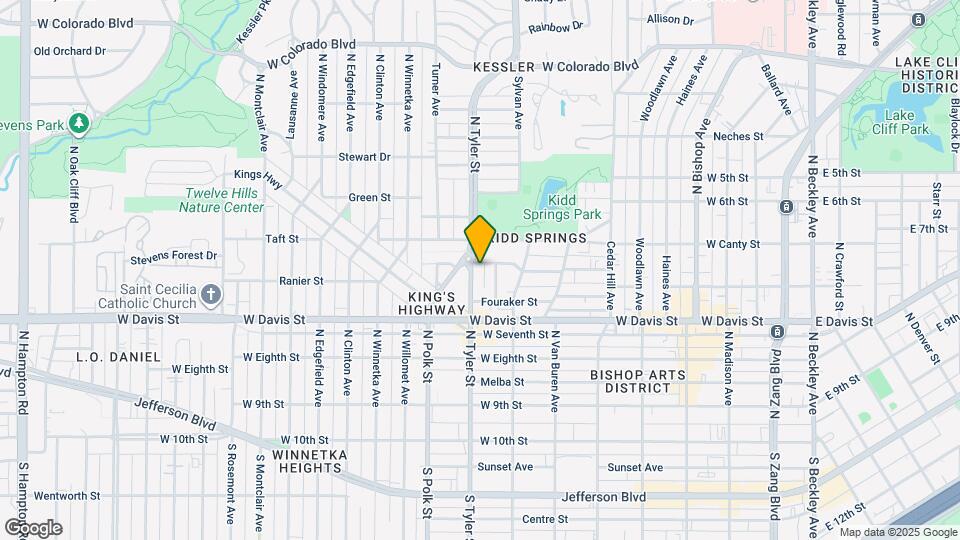 648 N Tyler St Map and Location Details