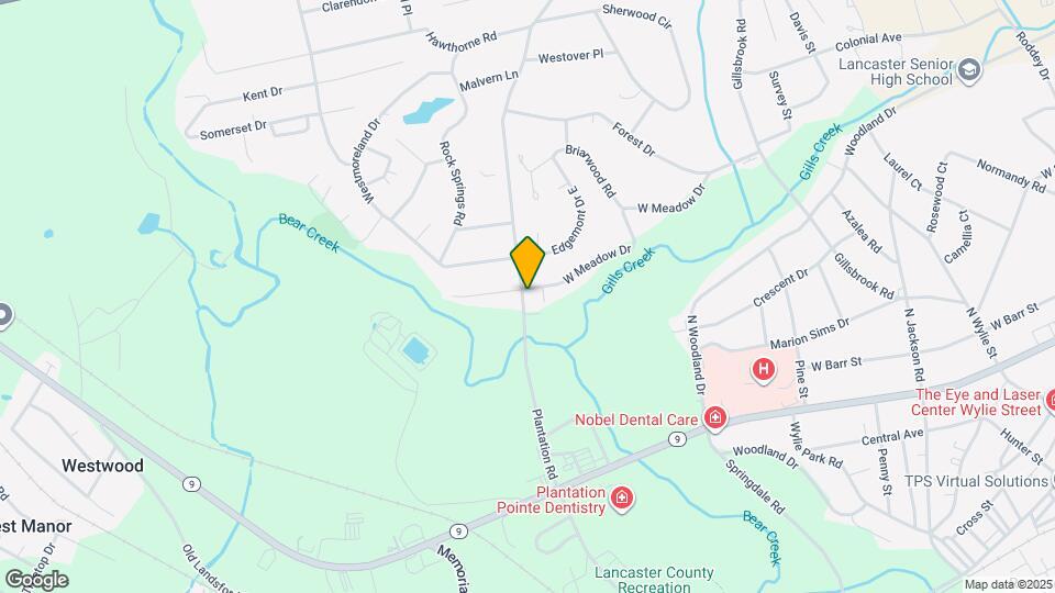 417 Plantation Rd Map and Location Details